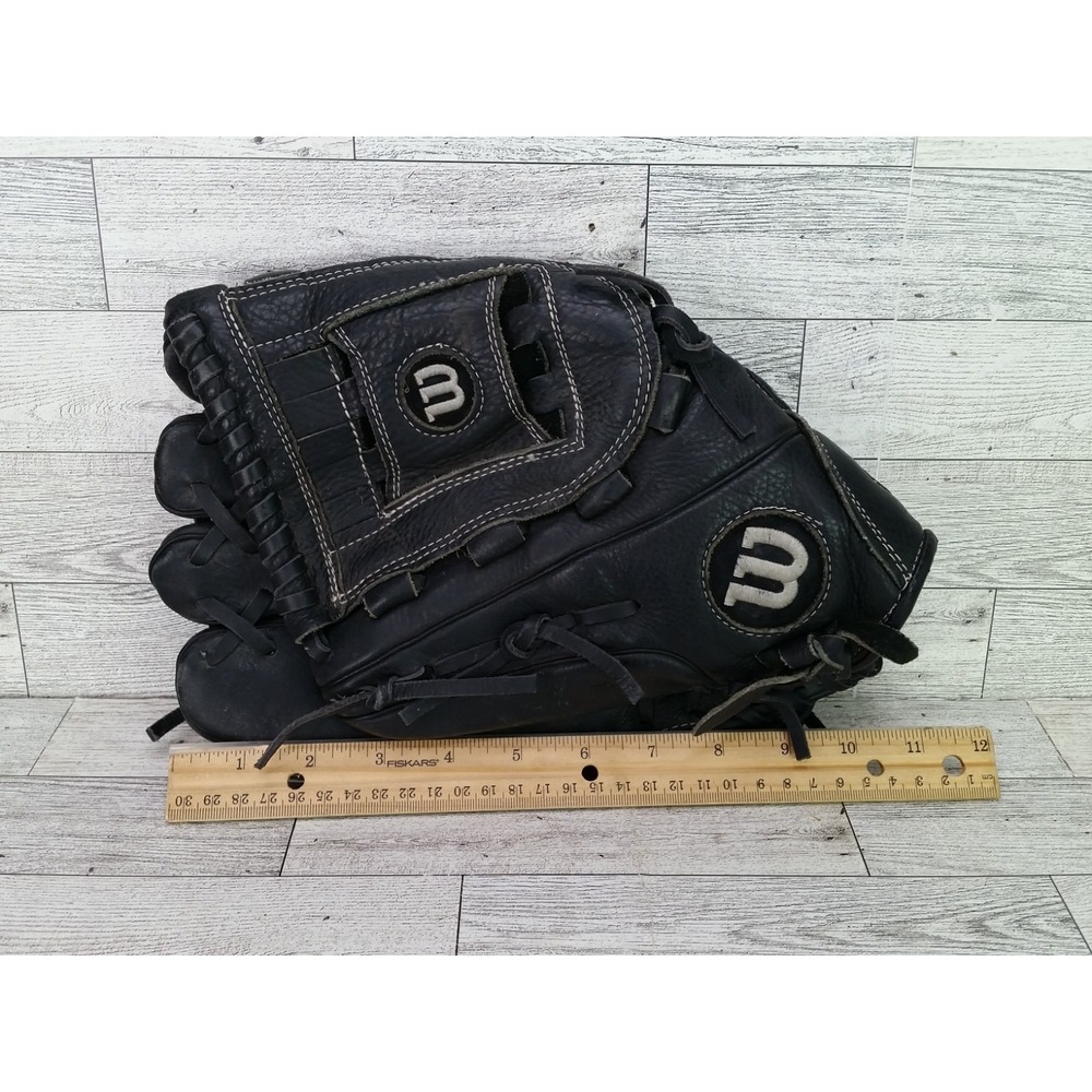 Wilson A500 Youth 12.5" Broken In Black Baseball LHT A05LB1712 Glove